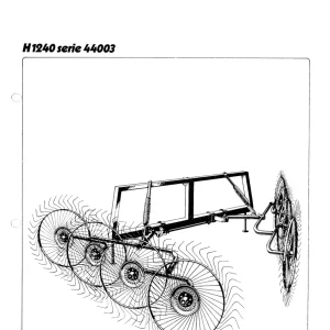 Vicon H1240 Parts Manual