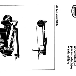 Vicon Km241 27032 Parts Manual