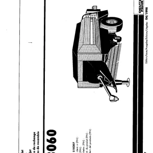 Vicon Lb8060 1998 Parts Manual
