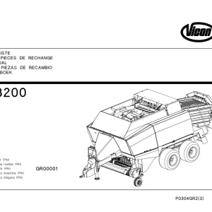 Vicon Lb8200 Parts Manual