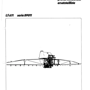 Vicon Ls631 Parts Manual