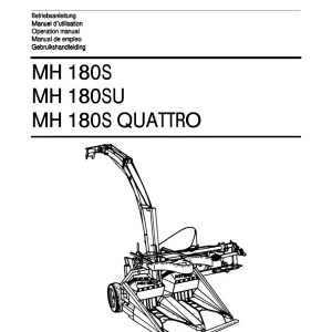 Vicon Mh180 Parts Manual