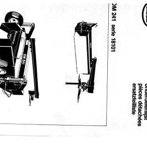 Vicon Om241 Parts Manual