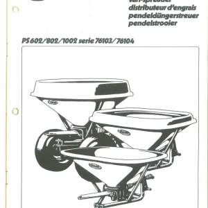 Vicon Ps 602 802 1002 Parts Manual