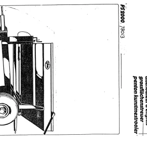 Vicon Ps2000 2000 Parts Manual