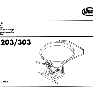 Vicon Ps203 Ps303 Parts Manual