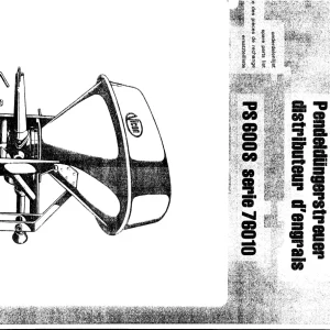 Vicon Ps600S Parts Manual