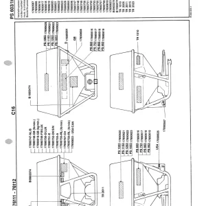 Vicon Ps603 800 1003 753 953 1153 1353 1653 Parts Manual