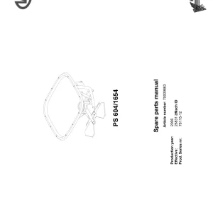 Vicon Ps604 1654 2006 Parts Manual