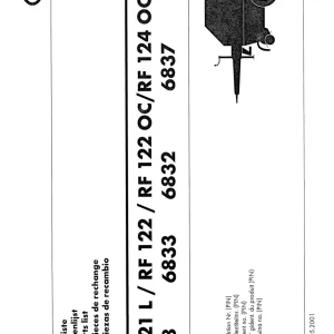 Vicon Rf121 Rf122 Rf124 2001 Parts Manual