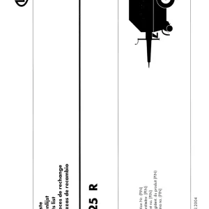 Vicon Rf125R 2004 Parts Manual