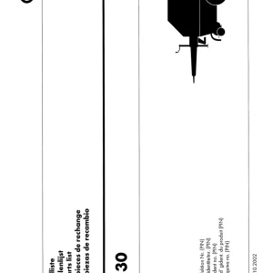 Vicon Rf130 2002 Parts Manual