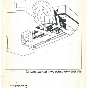 Vicon Rm3200 Parts Manual