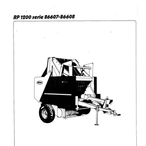 Vicon Rp1200 Parts Manual