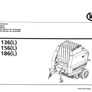 Vicon Rv136 Rv156 Rv186 Parts Manual
