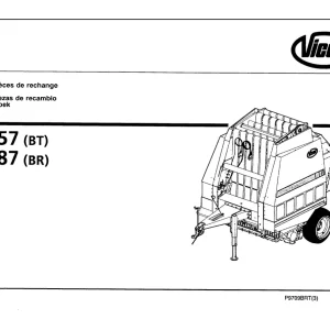 Vicon Rv157 Rv187 Parts Manual