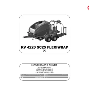 Vicon Rv4220 Sc25 2013 Parts Manual