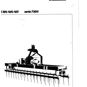 Vicon Se301 Se401 Se451 Parts Manual