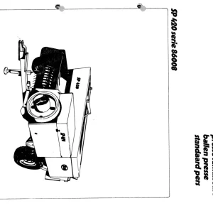 Vicon Sp420 Parts Manual
