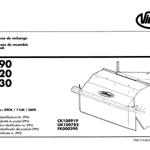 Vicon Tk190 Tk220 Tk230 Parts Manual