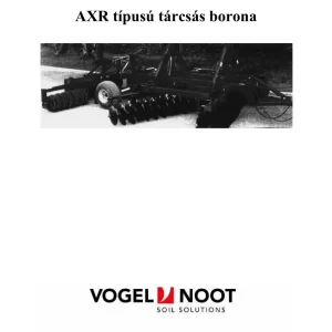 Vogel&Noot Axr Parts Manual
