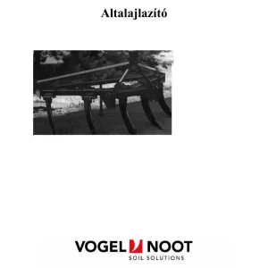 Vogel&Noot Scarificator Parts Manual