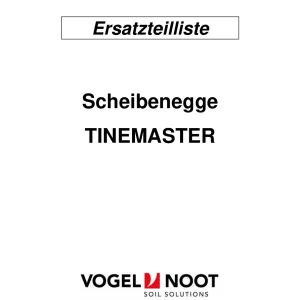 Vogel&Noot Tinemaster Parts Manual