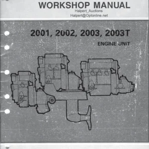 Volvo Penta 2001 2002 2003 2003T 2003 Service Manual