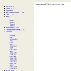 Volvo S40 V40 2000 2000 Service Manual