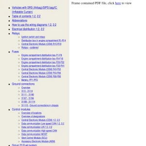 Volvo S40 V50 2005 2005 Service Manual