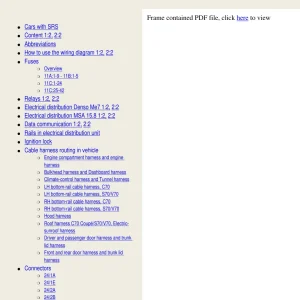 Volvo S70 V70 2000 2004 C70 2004 Service Manual