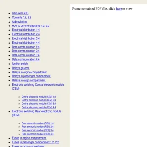 Volvo S70 V70 C70 1998 1998 Service Manual