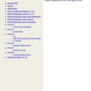 Volvo S80 Executive 2001 2001 Service Manual