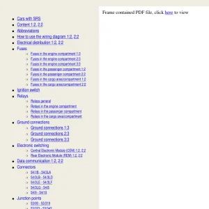 Volvo S80 V70 2001 Service Manual