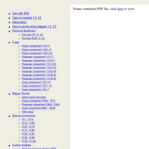 Volvo V70 Xc70 V70R Xc90 2004 Service Manual