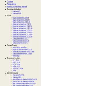 Volvo V70 Xc70 Xc90 2003 Service Manual