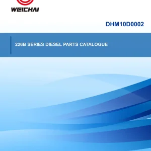 Weichai 226B Parts Manual