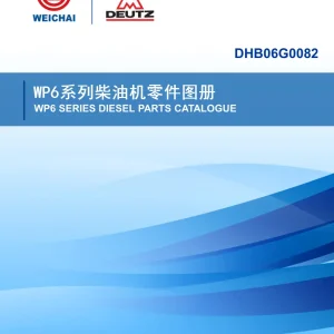 Weichai Wp6G140E22 Parts Manual