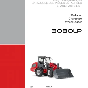 Weidemann 3080Lp Rl50Lp Wheel Radlader Parts Manual