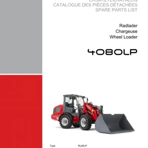 Weidemann 4080 Lp Wheel Radlader Parts Manual