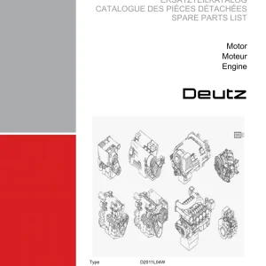 Weidemann Deutz D2011L04W 2011 Parts Manual