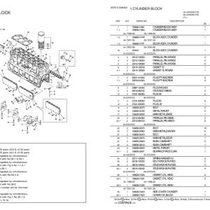 Yanmar 6Ha2M Dte Hte Parts Manual