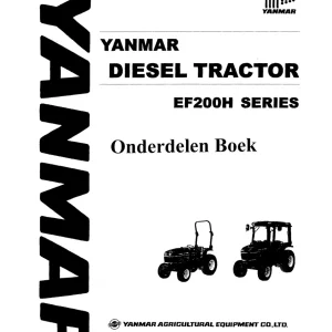 Yanmar Ef200H Parts Manual