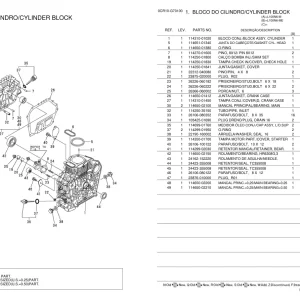 Yanmar L100N Parts Manual