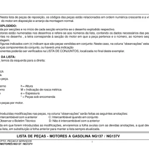Yanmar Lp Ng137 Parts Manual