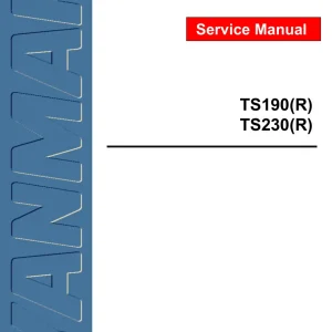 Yanmar Ts190 Ts230 (R) Service Manual