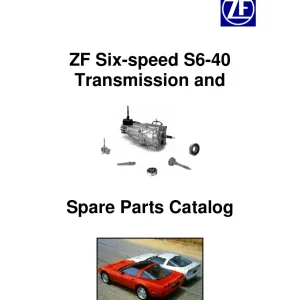 ZF S640 Parts Manual