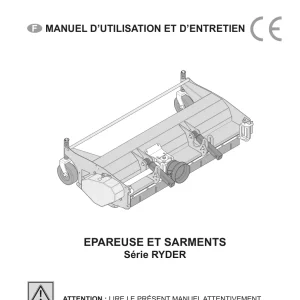 Zanon Ryder Parts Manual