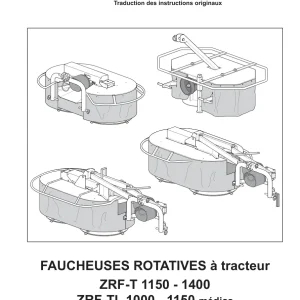 Zanon Zrf T Zrf Tl Parts Manual