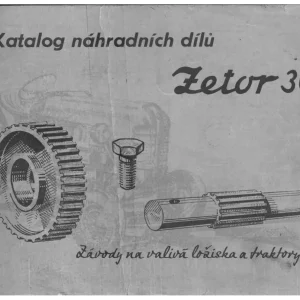Zetor 3011 Parts Manual